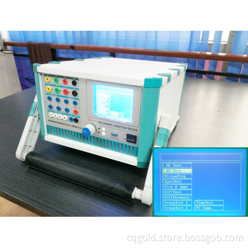 Three Phase Secondary Current Injection Relay Test Set